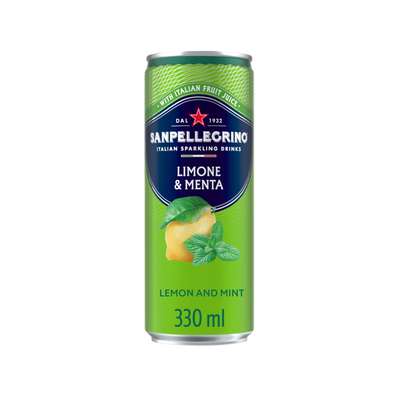Sanpellegrino Lemon Mint (Can) 12×330ml