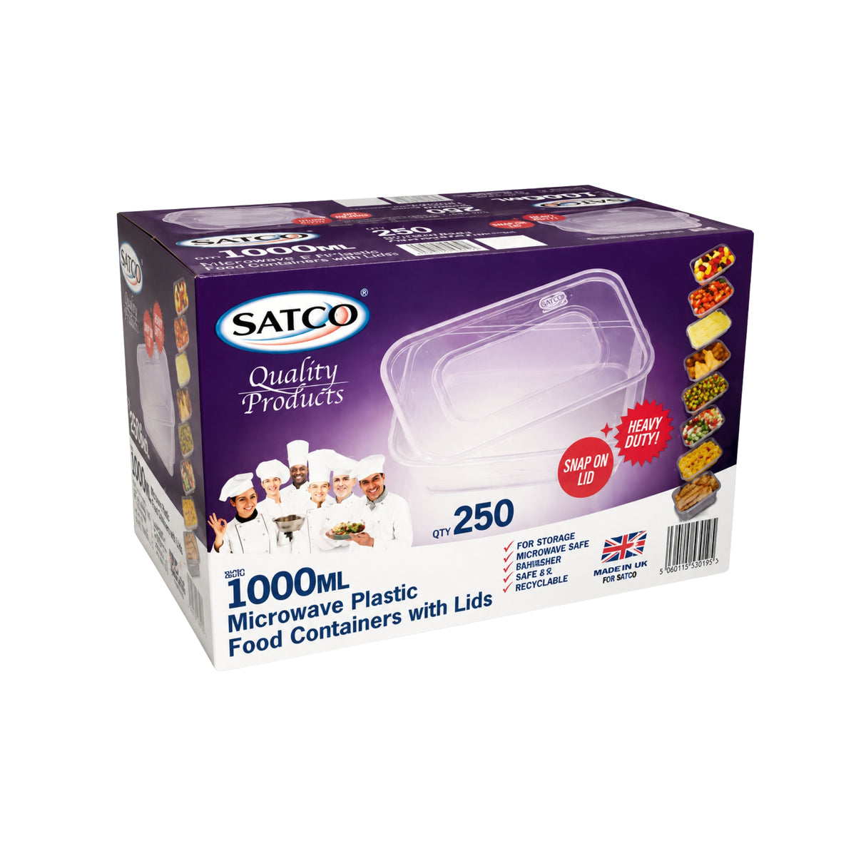 Satco 1000ml Containers