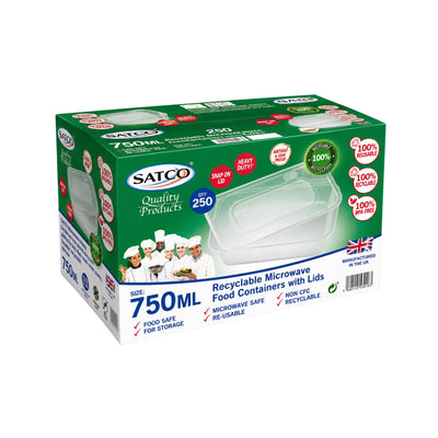 Satco 750ml Containers 25s Pack