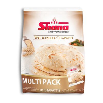 Shana Wholemeal Chapatti 800g