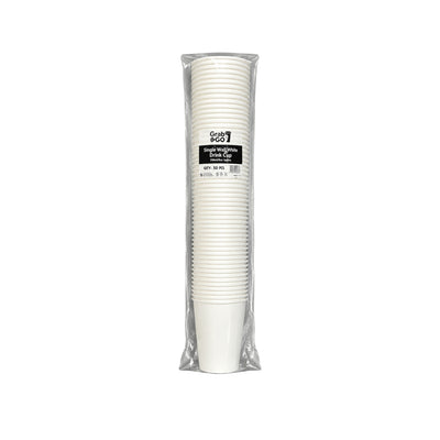 Single wall Hot Drinking Cup 12oz 50s