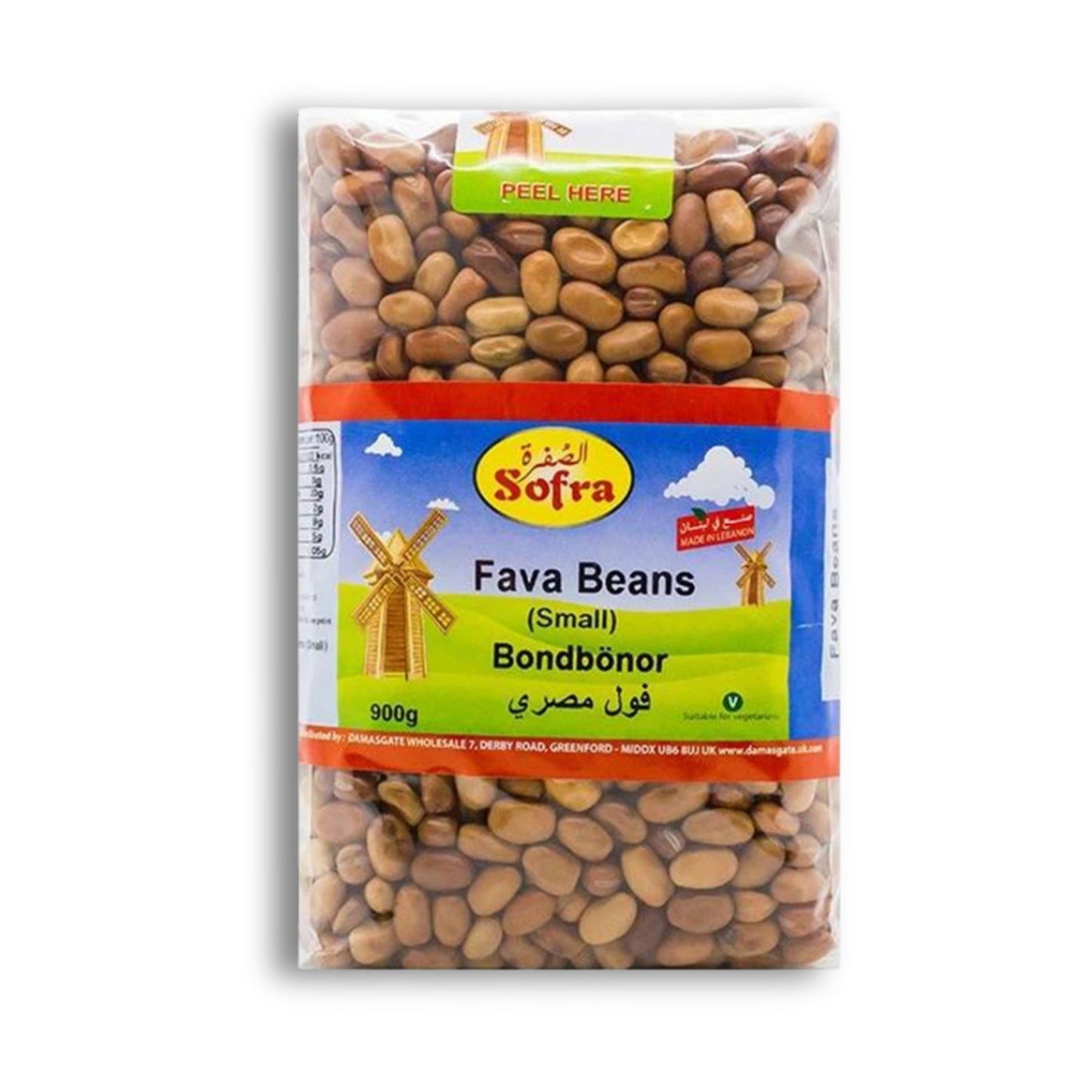 Sofra Fava Beans Small Egyptian 900g