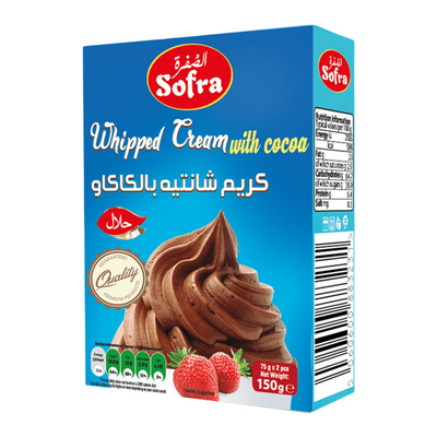 Sofra Whipped Cream Cocoa 150g