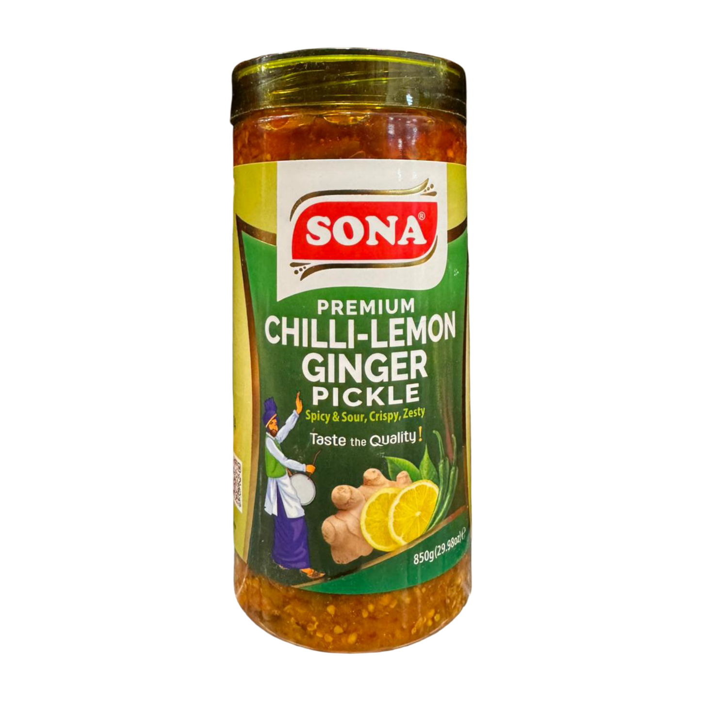 Sona Chilli Lemon Ginger Pickle 850g