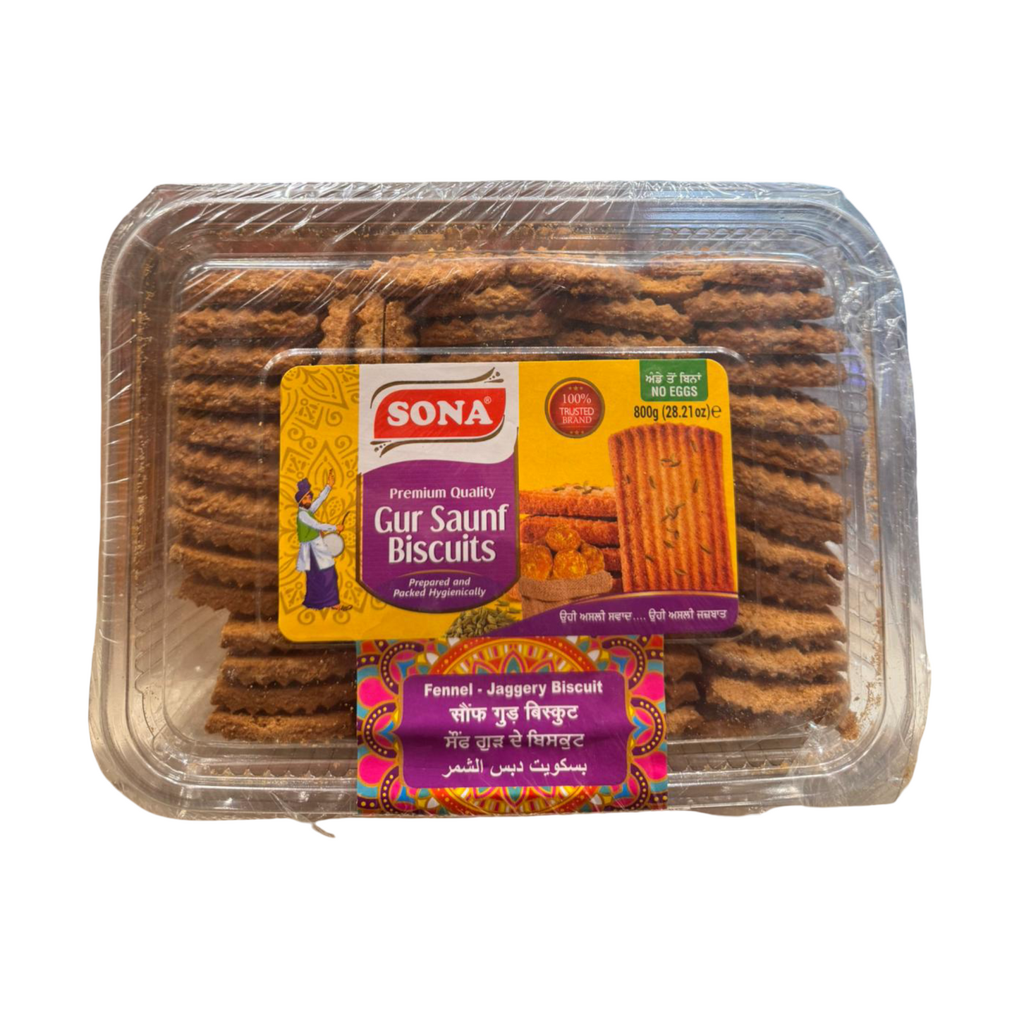 Sona Gur Saunf Biscuits 800g