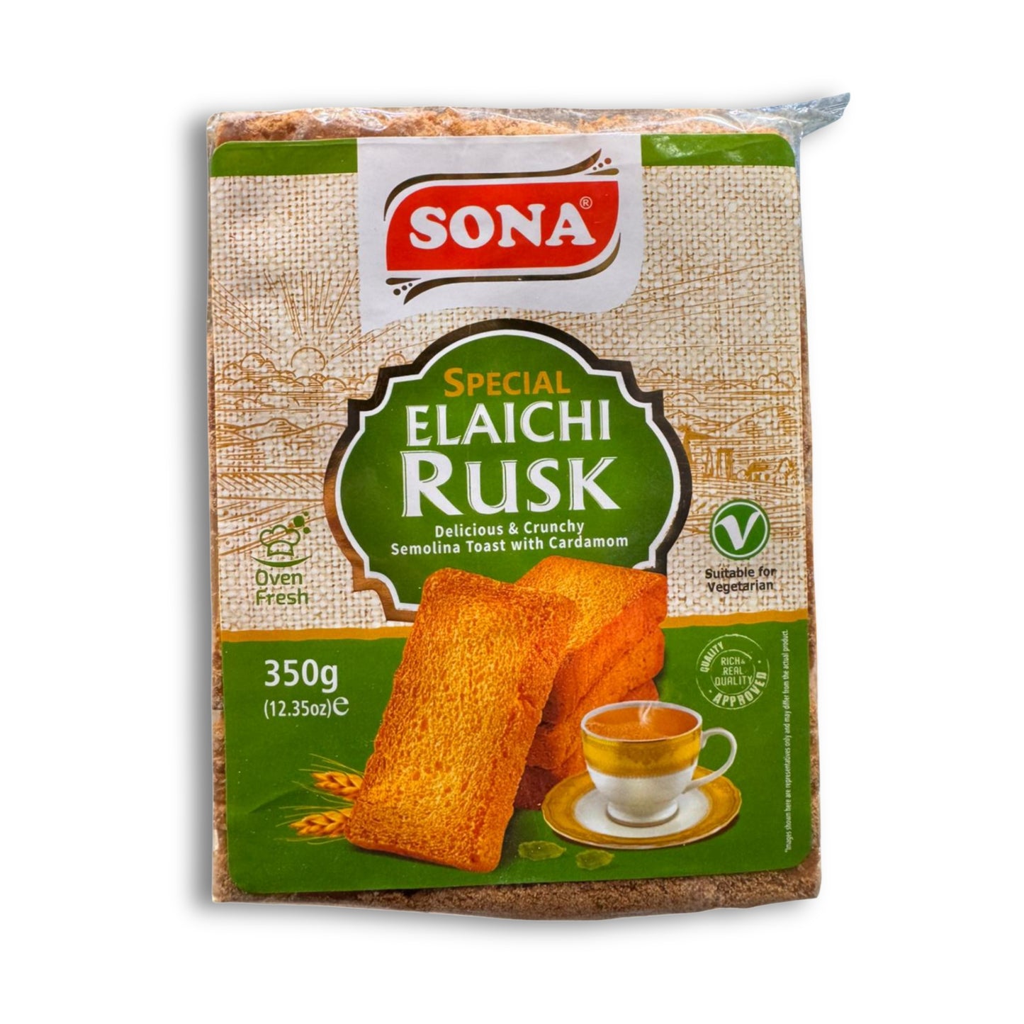 Sona Special Elaichi Rusk 350g