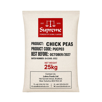 Supreme Chick Peas 25kg