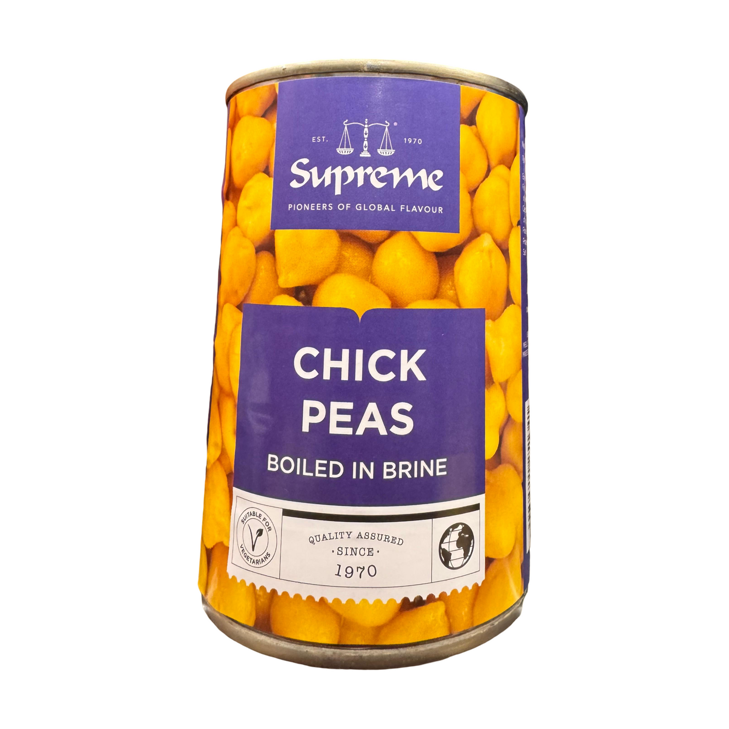 Supreme Chick Peas Brine 400g