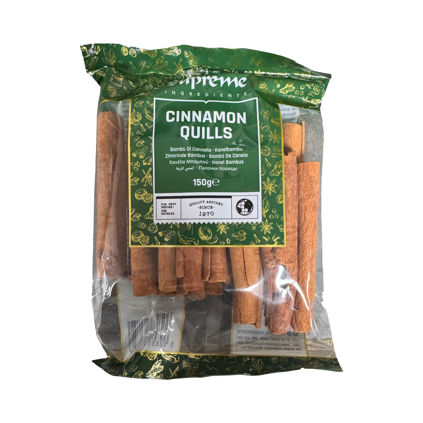 Supreme Cinnamon Cassia Quills 150g