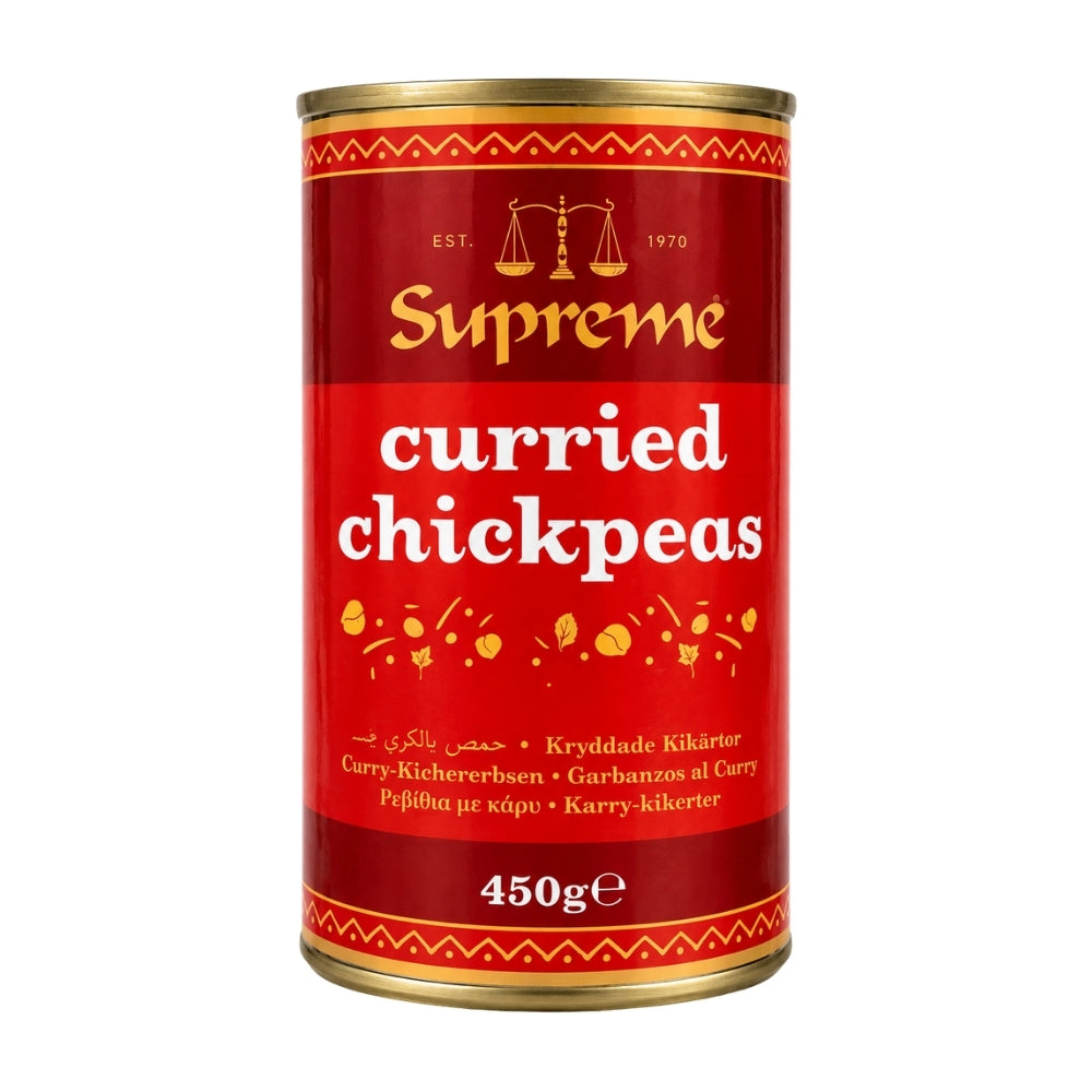 Supreme Curried Chick Peas 450g