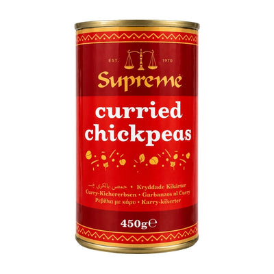 Supreme Curried Chick Peas 450g