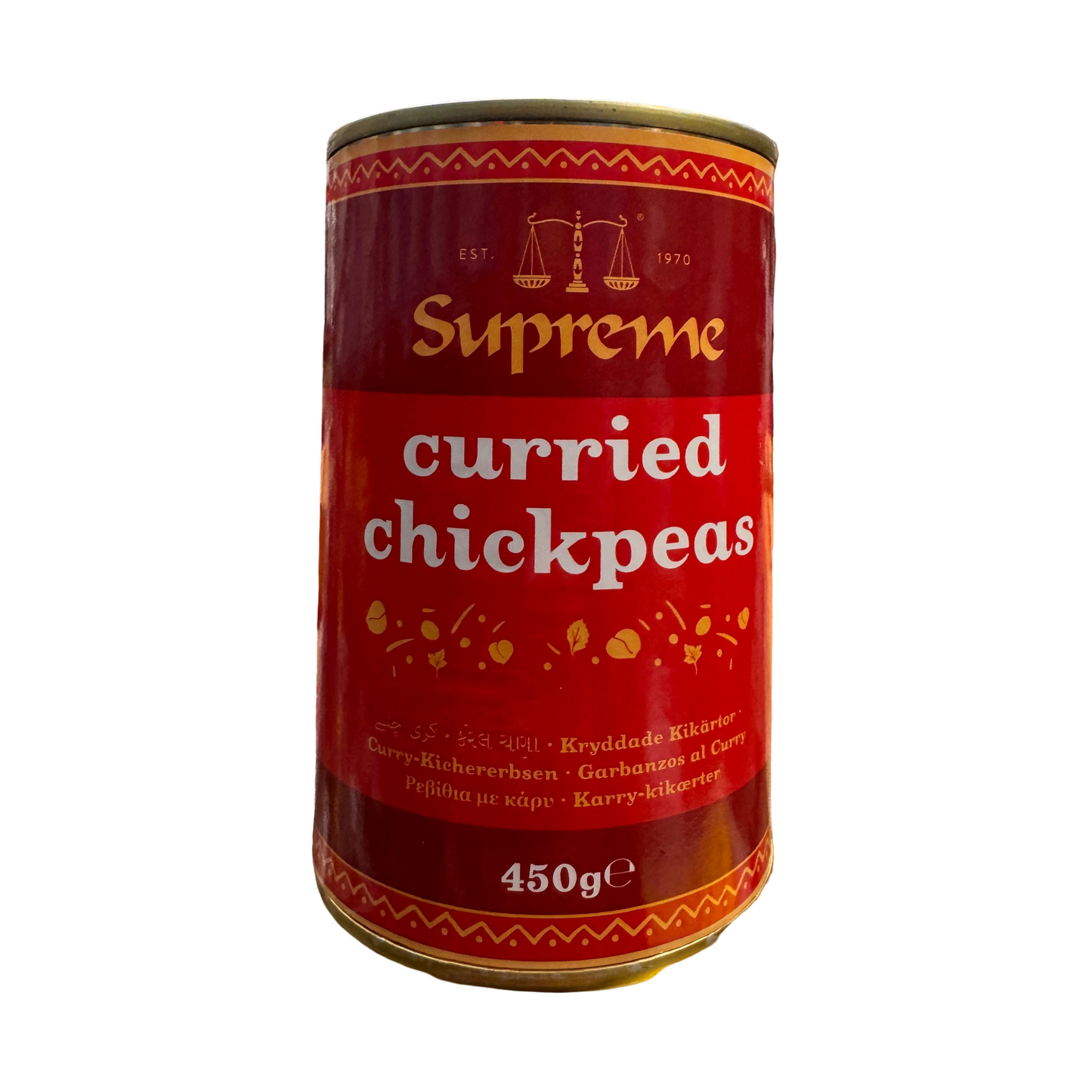 Supreme Curried Chick Peas 450g