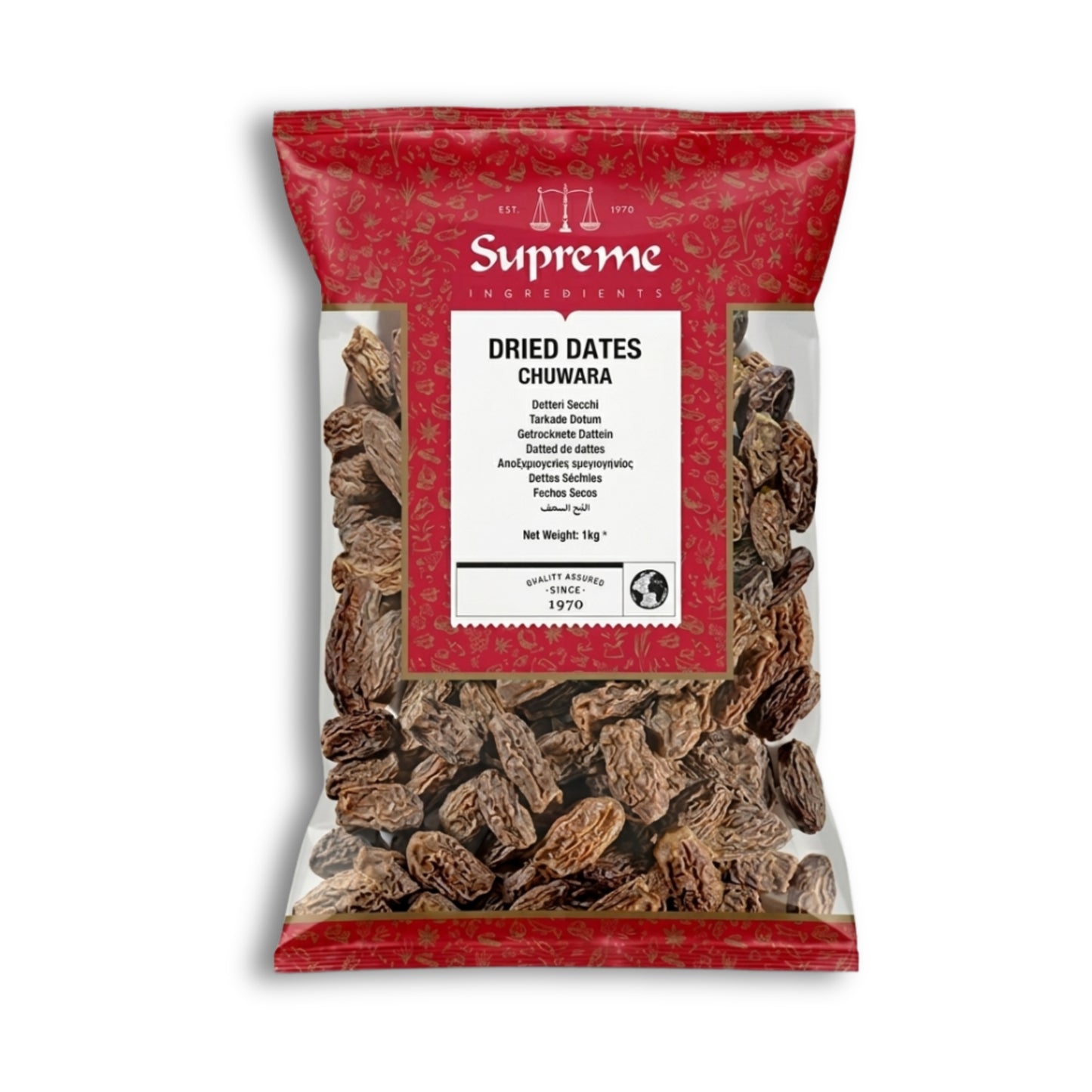 Supreme Dry Dates Chuwara 1kg