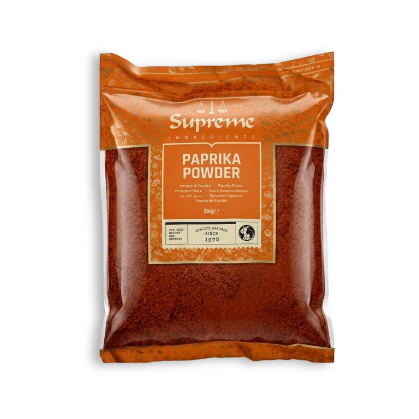 Supreme Paprika Powder 5kg