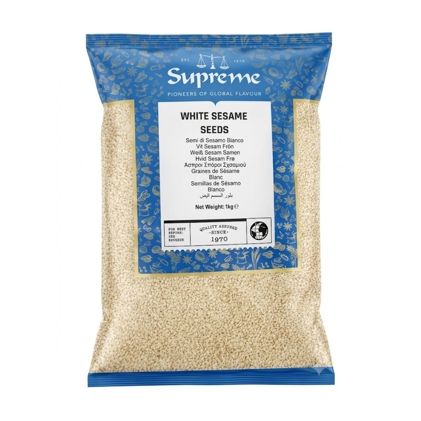 Supreme White Sesame Seeds 5kg