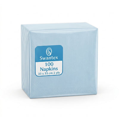 Swan Napkins 2ply 33cm 20 pack