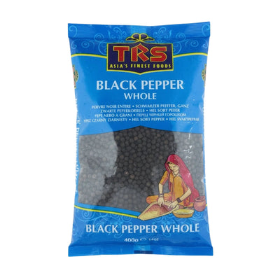 TRS Black Pepper Whole 400g