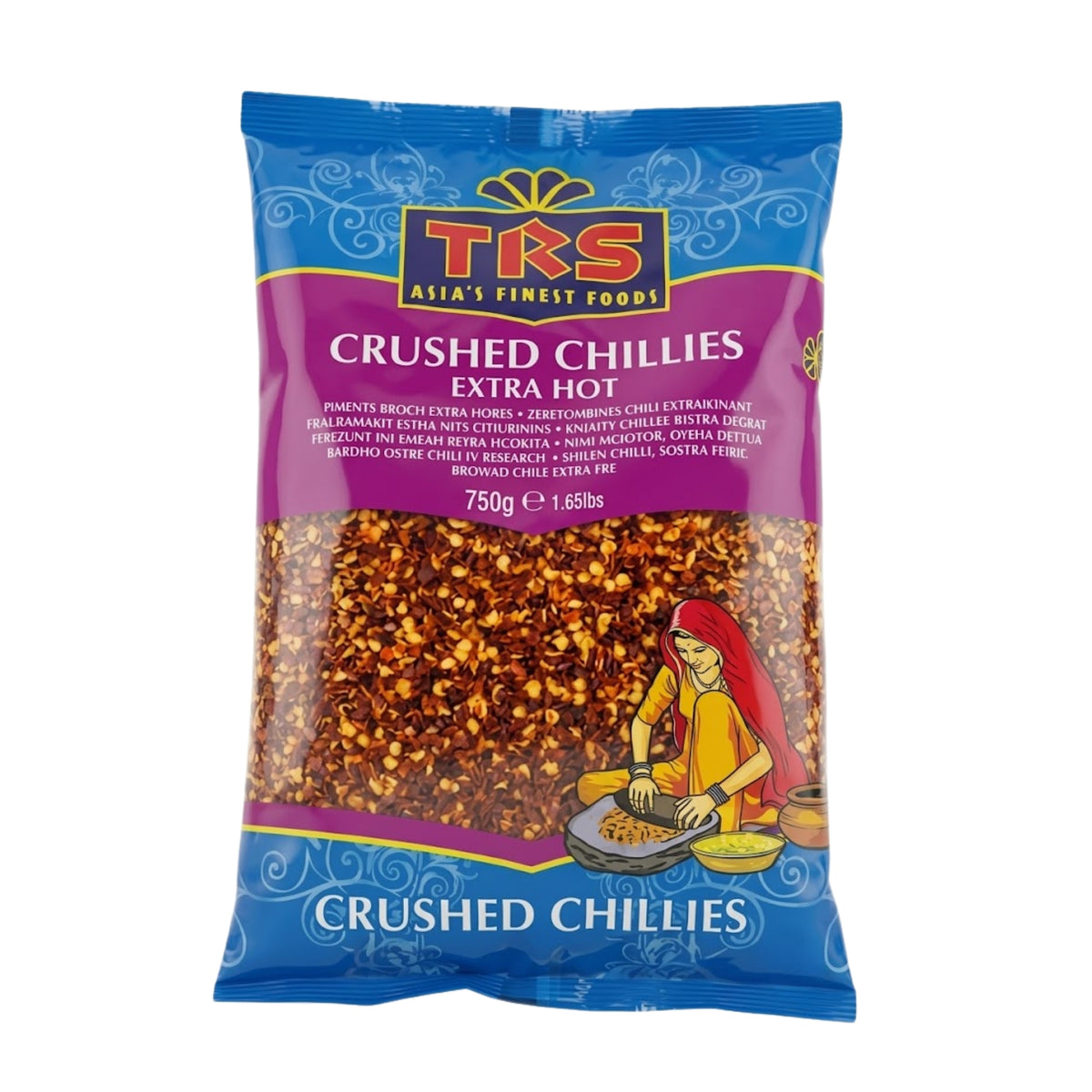TRS Chillies Crushed 750g