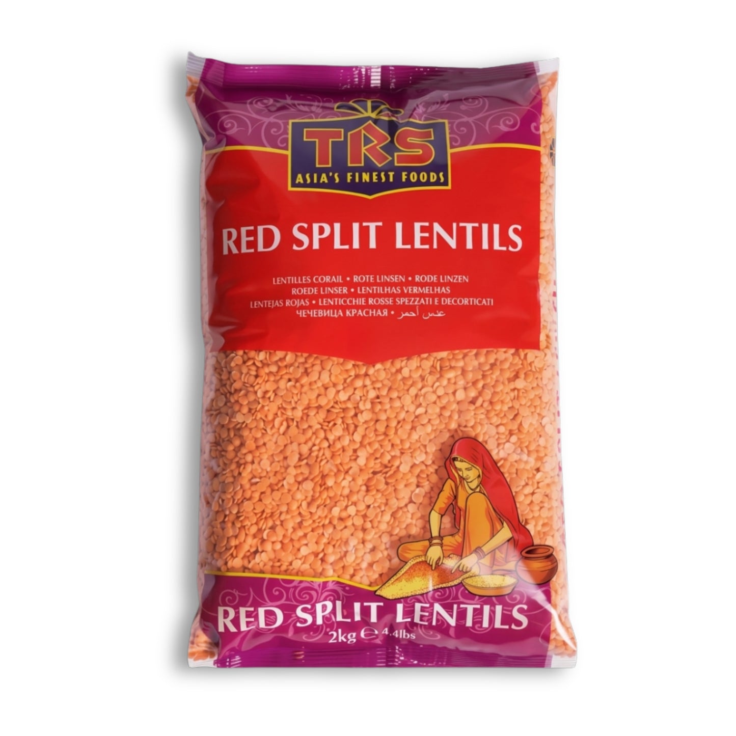 TRS Split Red Lentils (masoor dal) 2kg
