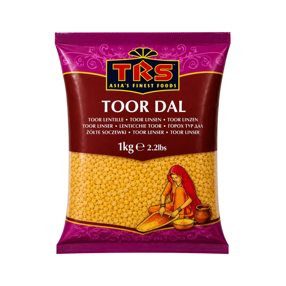 TRS Toor Dall Plain 1kg