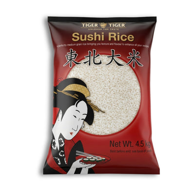 Tiger Tiger Sushi Rice 4.5kg