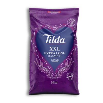 Tilda Grand Extra Long Basmati Rice 20KG