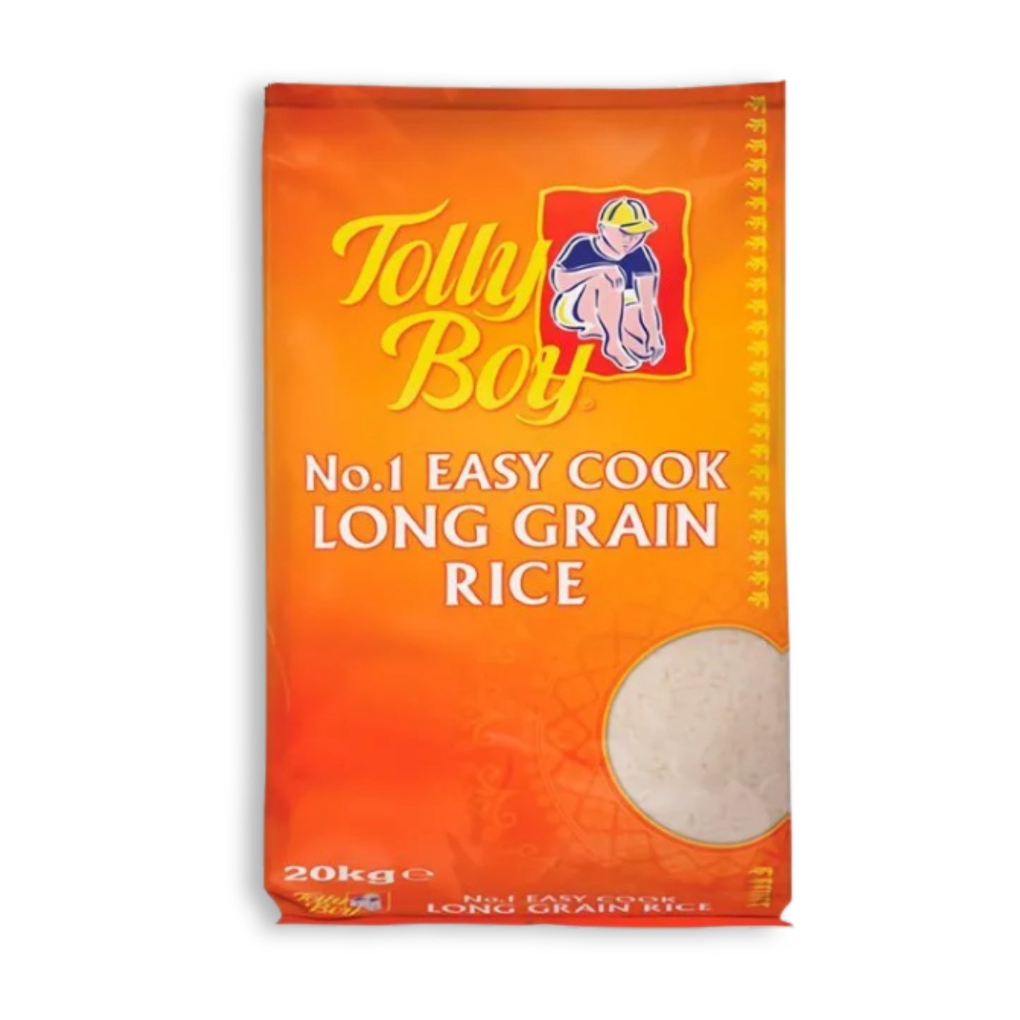 Tolly Boy Easy Cook Long Grain Rice 20kg