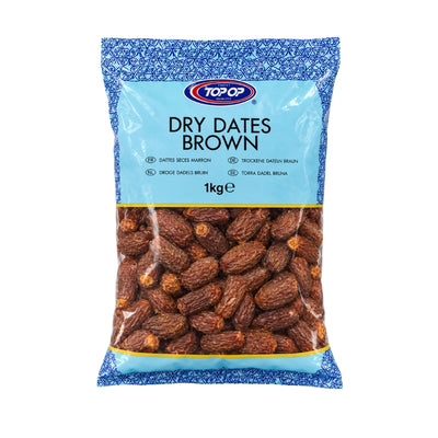 Top-Op Dry Dates Brown 1kg