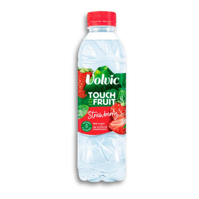 Volvic Touch of Fruit Strawberry Bottle 12×500ml