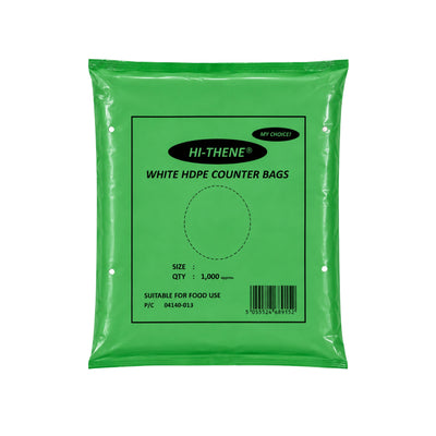 White HDPE Bags 1000s (250x300)mm