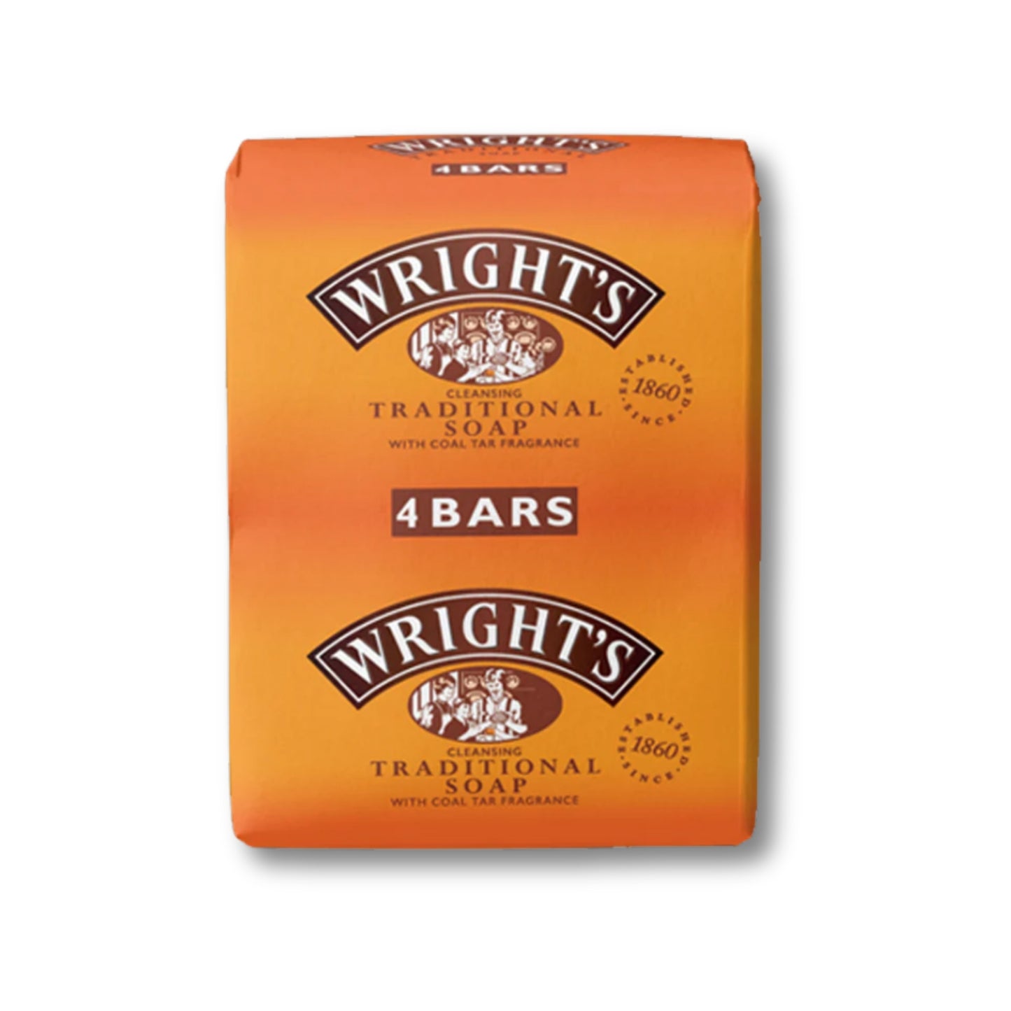 Wrights Traditional Hand Soap 4x100g