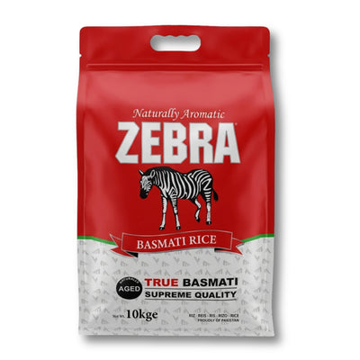 Zebra Basmati Rice 10kg