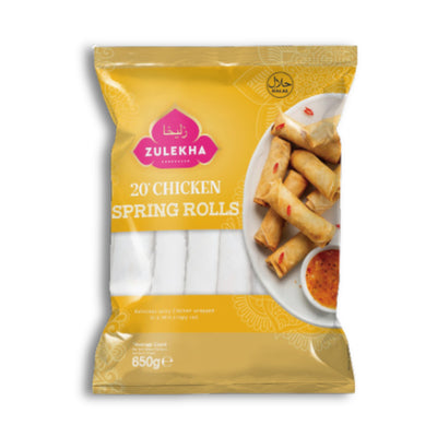 Zulekha 20 Chicken Spring Roll 650g