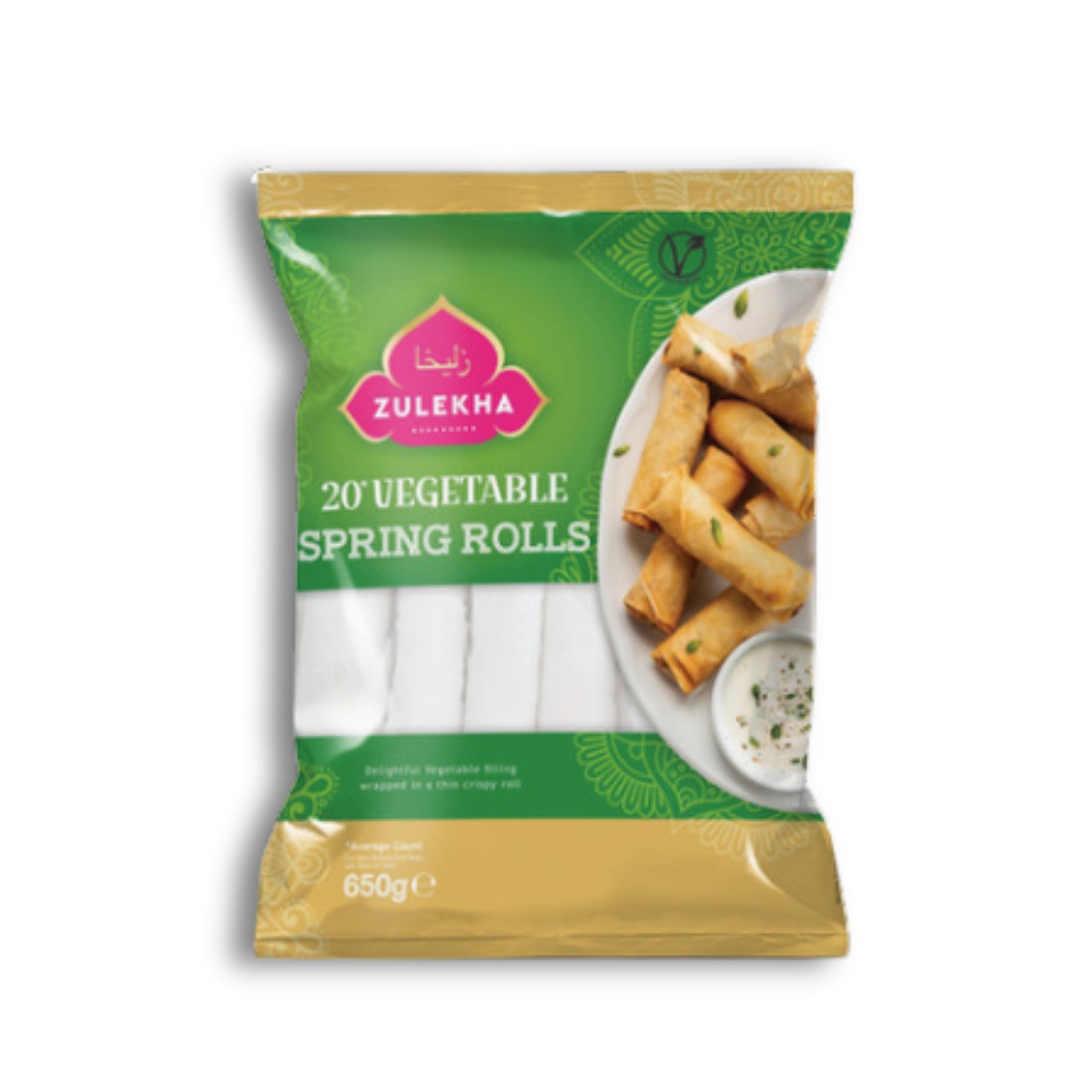 Zulekha 20 Vegetable Spring Roll 650g