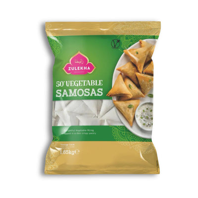 Zulekha 50 Vegetable Samosa 1.65kg