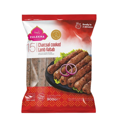 Zulekha Charcoal Cooked Lamb Kebab 900g