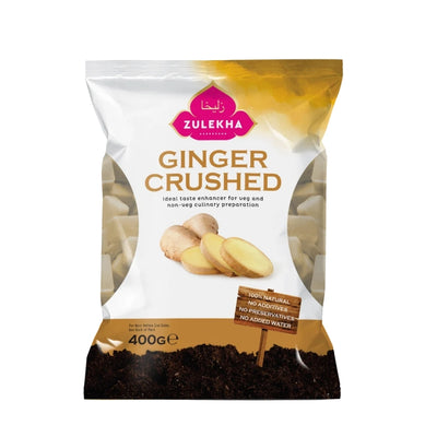 Zulekha/Rockcliffe Ginger Garlic Mix Crushed 400g