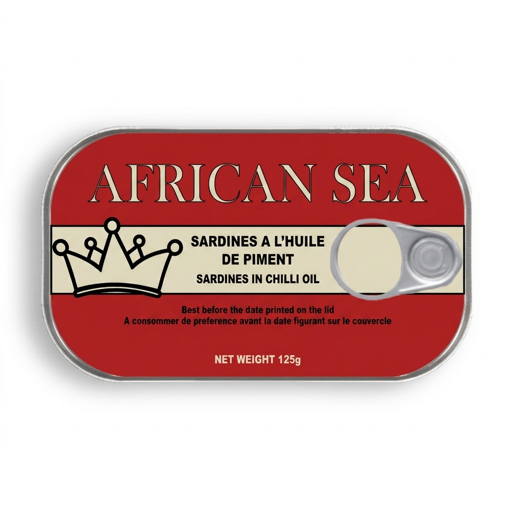 African Sea Sardines In Chilli Oil 125G