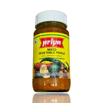 Priya Mixed Vegetable Pickle 300g