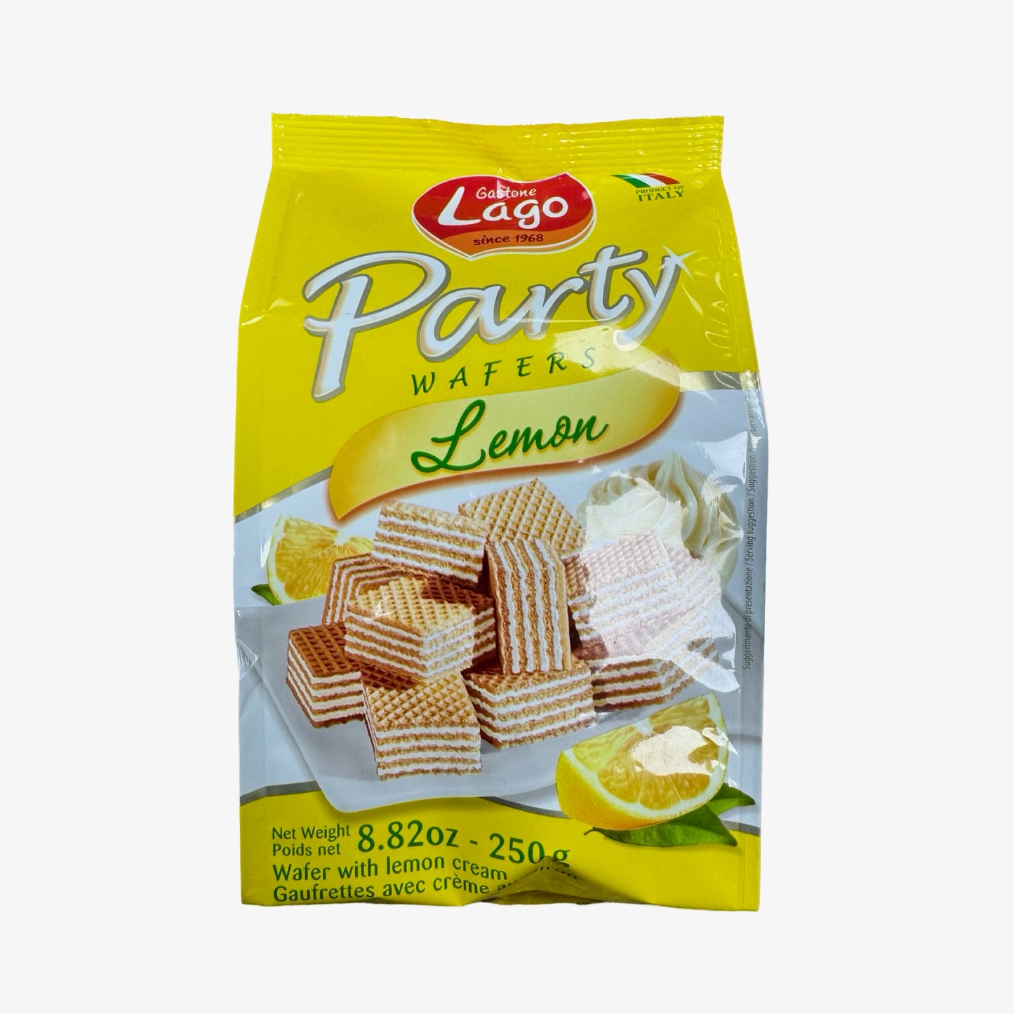 Elledi/Lago Wafers Coconut /Lemon 250g
