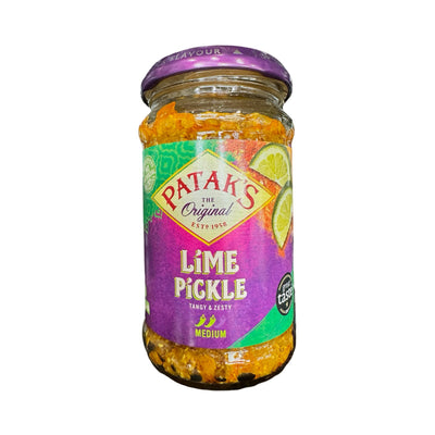 Pataks Lime Pickle Hot 283g