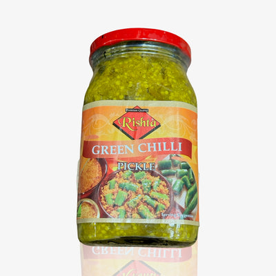 Rishta Green Chilli Pickle 400g