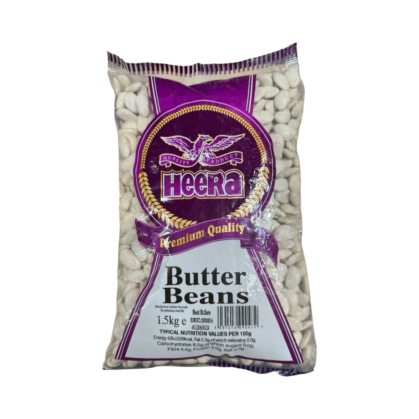 Heera Butter Beans 1.5Kg