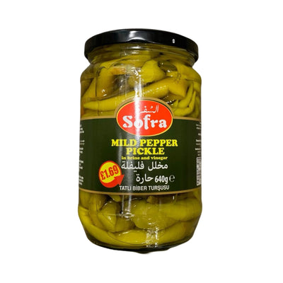 Sofra Mild Pepper Pickle 640g