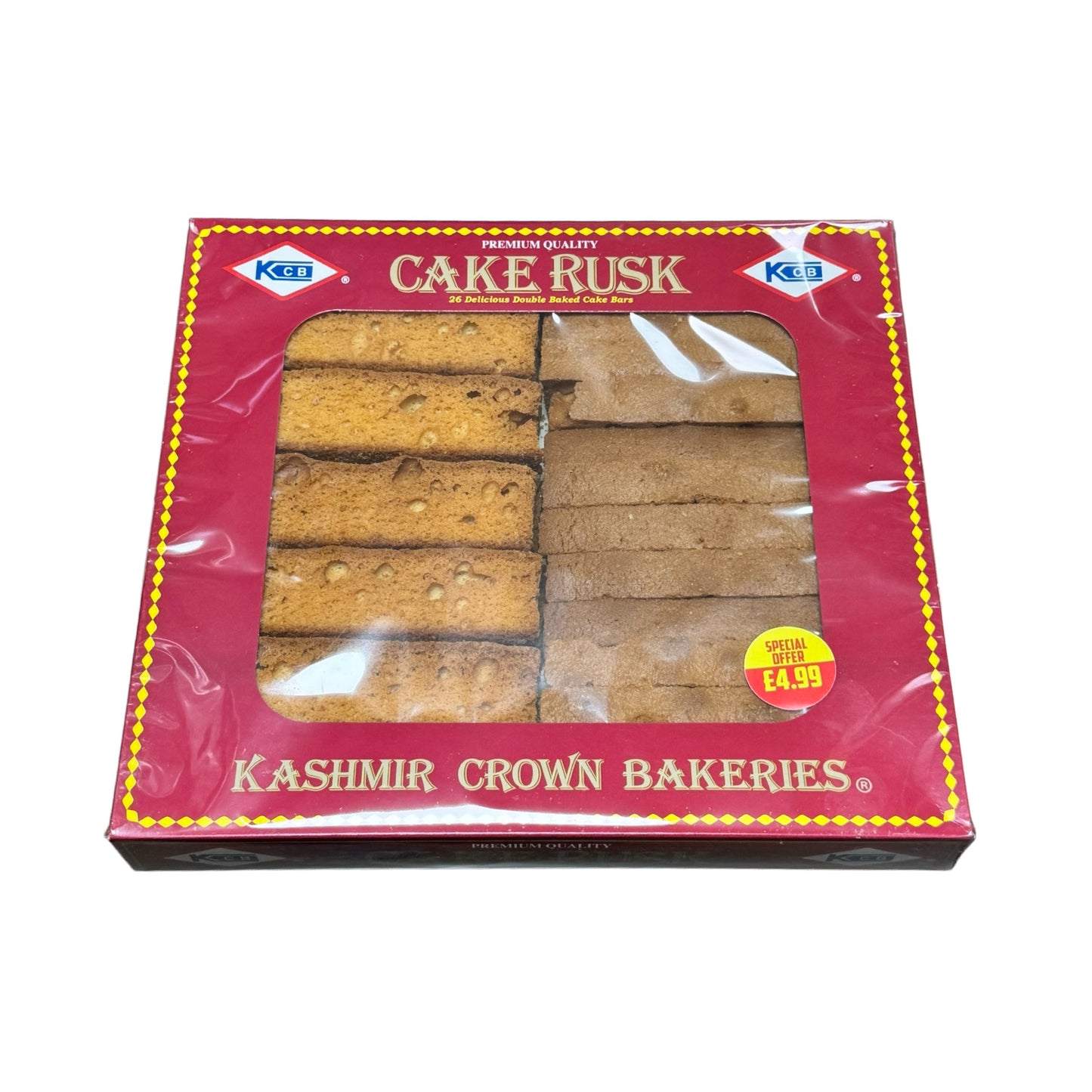 KCB Plain Cake Rusk 26s