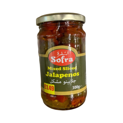 Sofra Mixed Sliced Jalapeno 300g