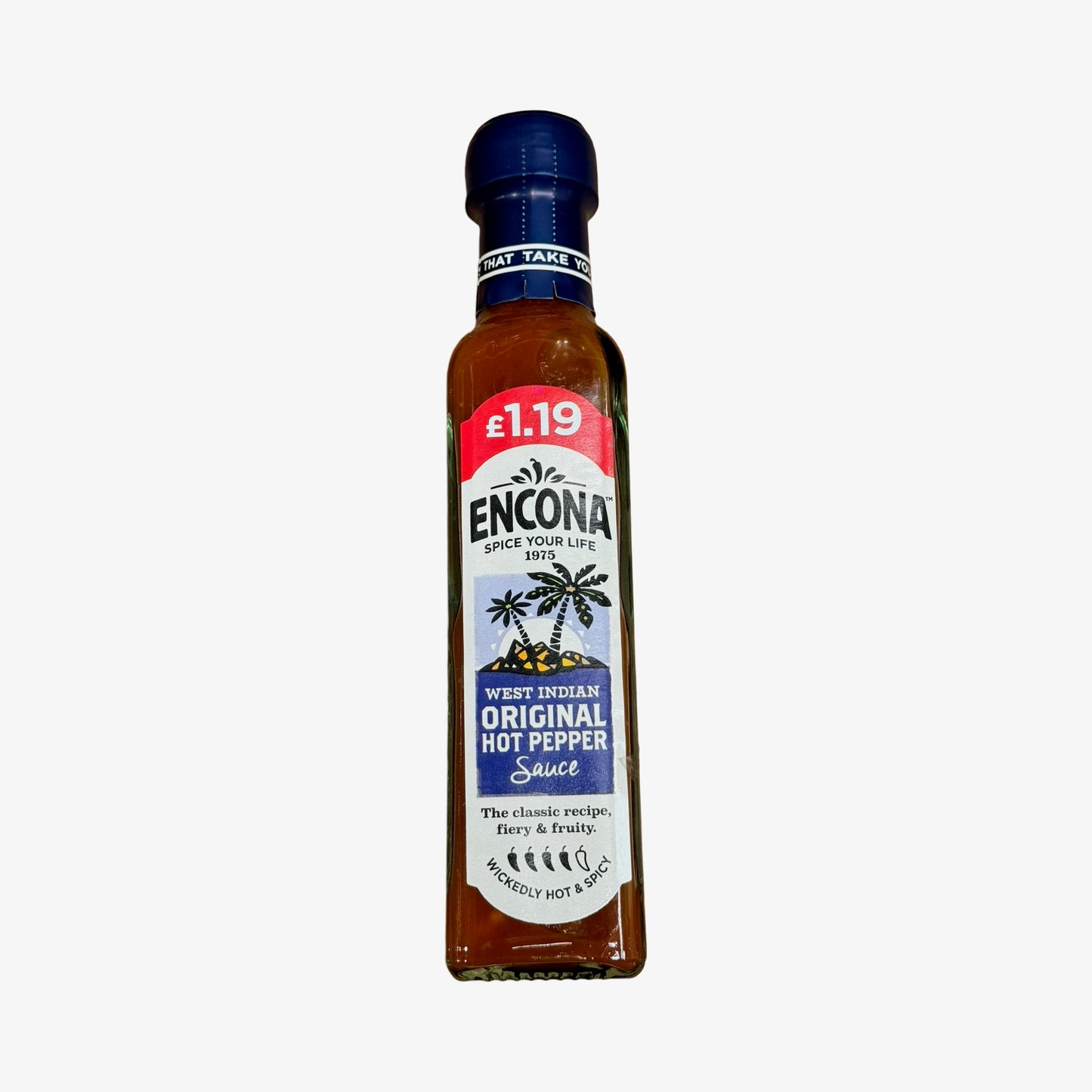 Encona Original Hot Pepper Sauce 142ml