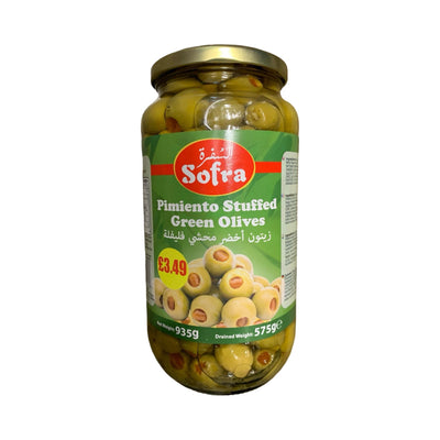 Sofra Pimiento Stuffed Green Olives 330g