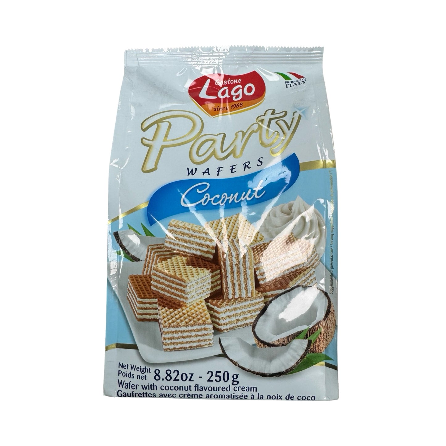 Elledi/Lago Wafers Coconut /Lemon 250g