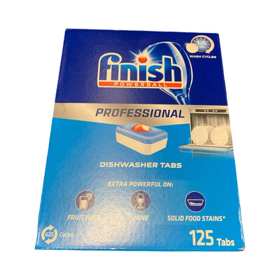 Finish Professional Dishwasher Tablets 125